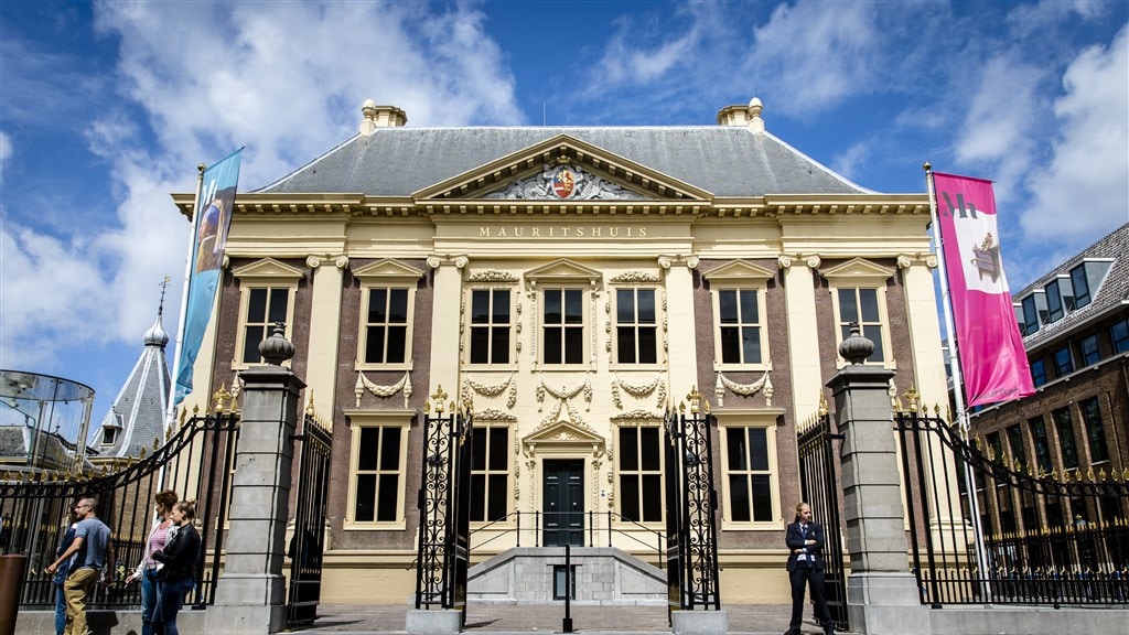 Het Mauritshuis in Den Haag.