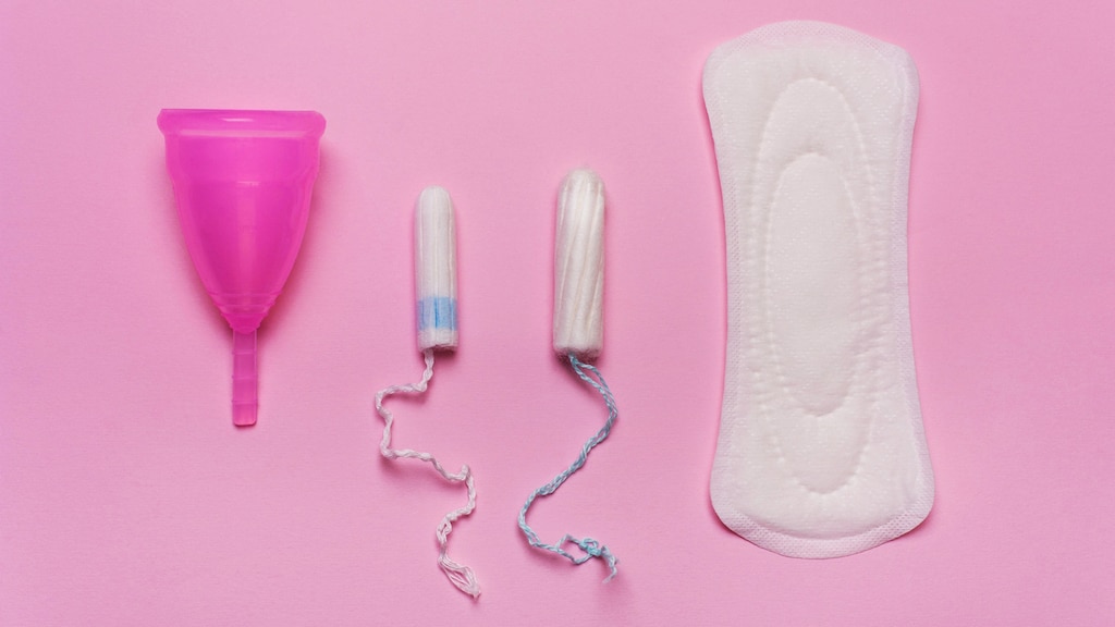 Menstruatiecup, tampons en maandverband.