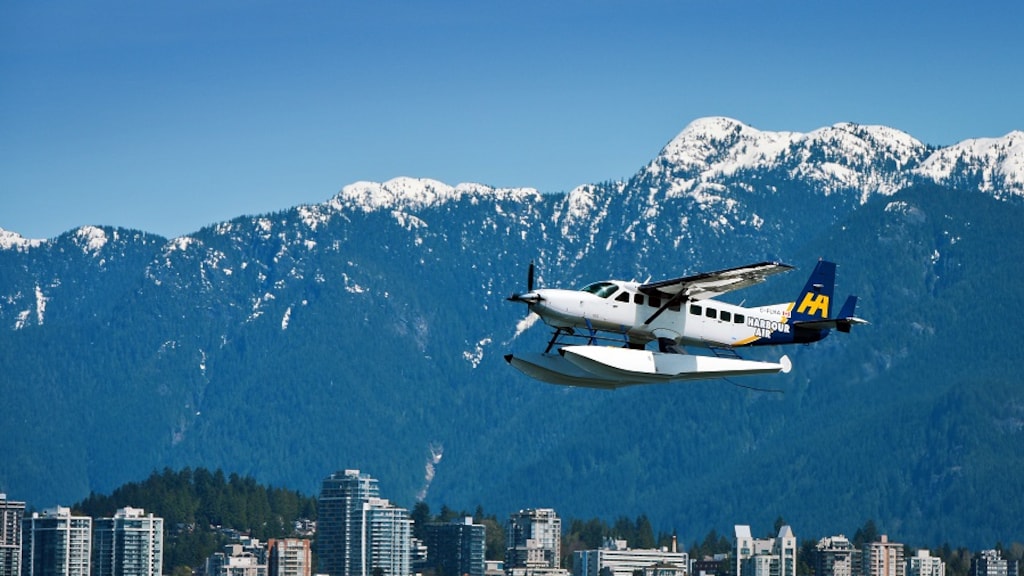 Een vliegtuig van Harbour Air.