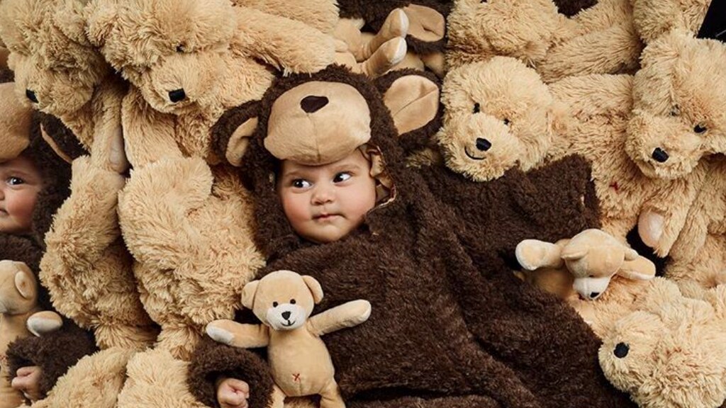 Lief! Teddy van Waylon en Bibi als echte teddybeer