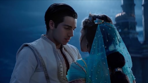 Disney onthult eerste kus Aladdin en Jasmine in nieuwe trailer