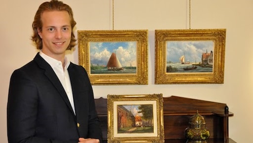 Kas kocht 3 schilderijen voor 4.400 euro, blijken 65.000 euro waard
