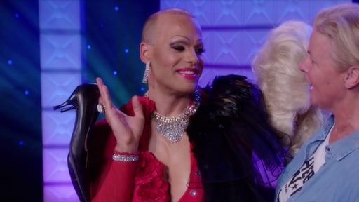 Kijkers TV Kantine vol lof over Alain Clark als RuPaul