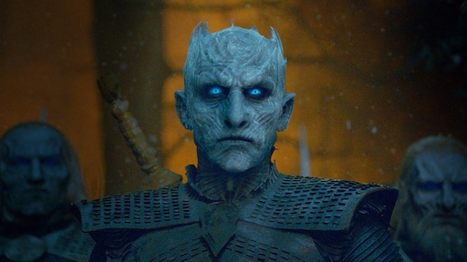 Hoe de Night King uit Game of Thrones er in het echt uitziet