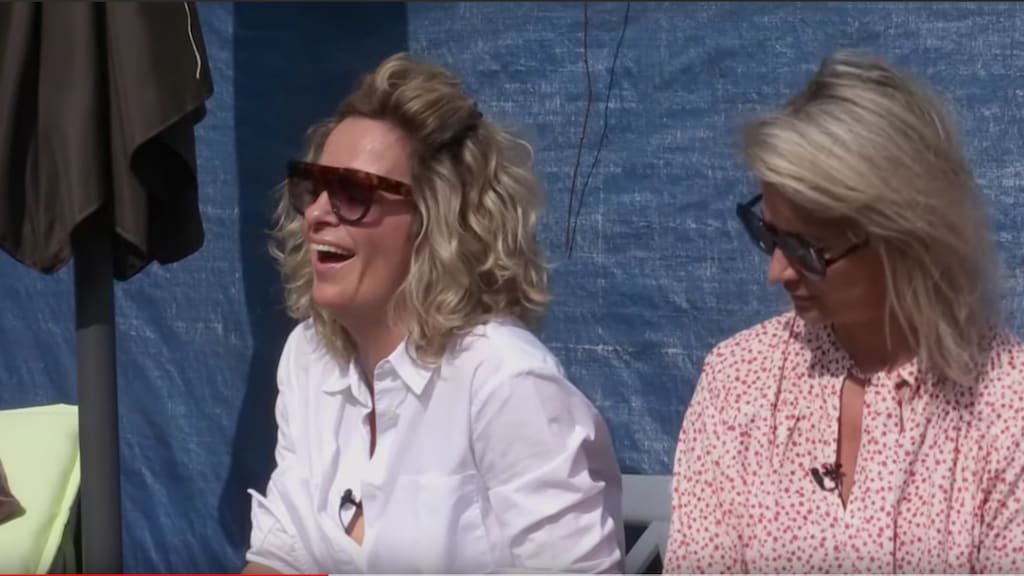 Woedende reacties op rijke dames in Steenrijk, Straatarm