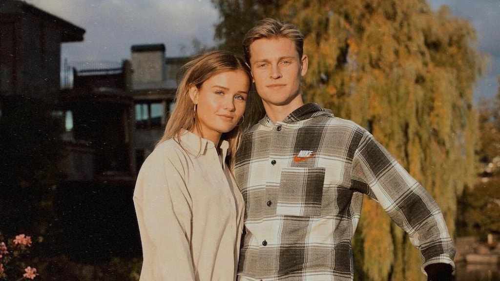 Vriendin Frenkie de Jong vindt alle aandacht beetje eng