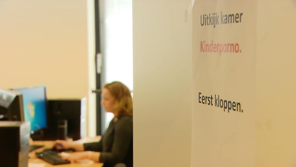 Hier werken de rechercheurs.