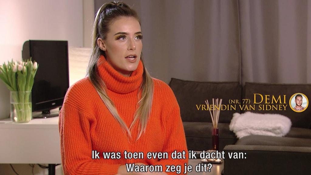 Hilarisch: Demi neergezet als nummer 77 in Temptation Island