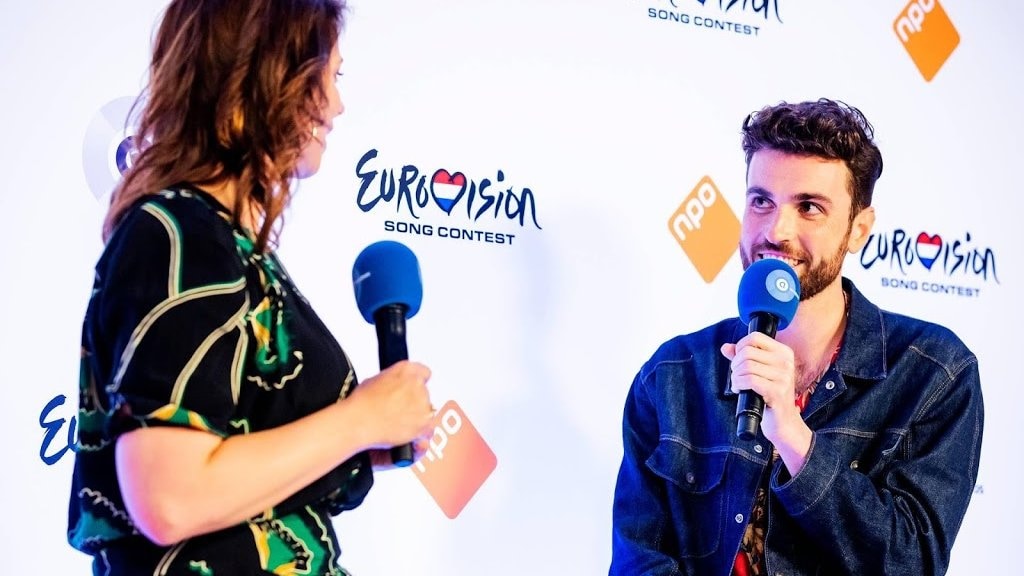 Duncan Laurence 'misselijk' tijdens puntentelling