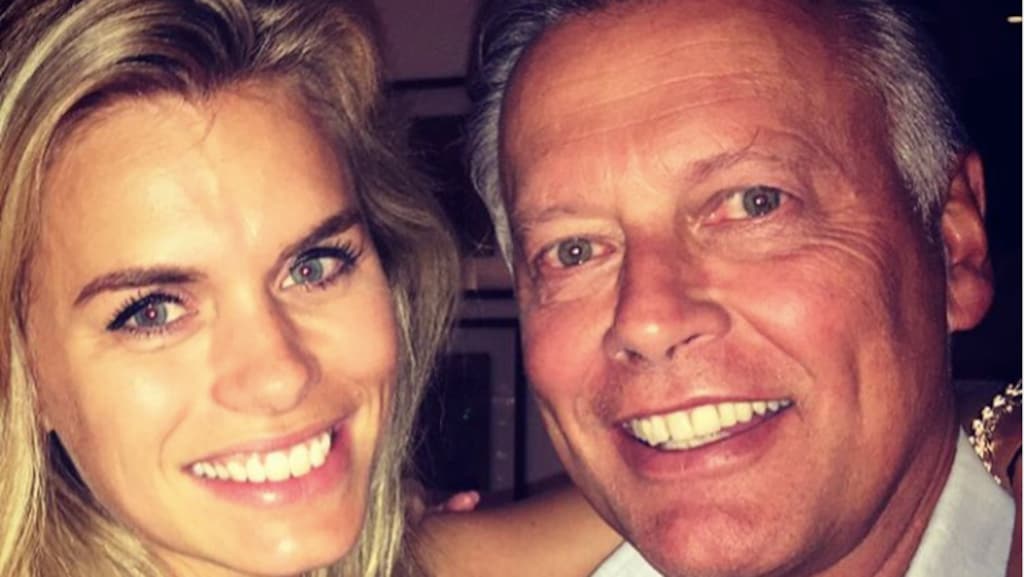 Vader Nicolette van Dam eet en drinkt door een rietje na overval