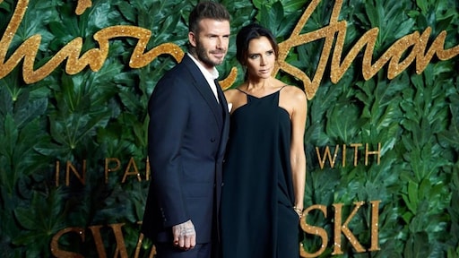 Familie Beckham zet bloemetjes buiten in Miami