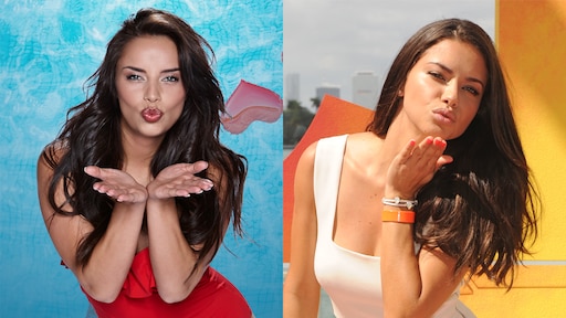 Love Island-Melany en Adriana Lima hadden zusjes kunnen zijn
