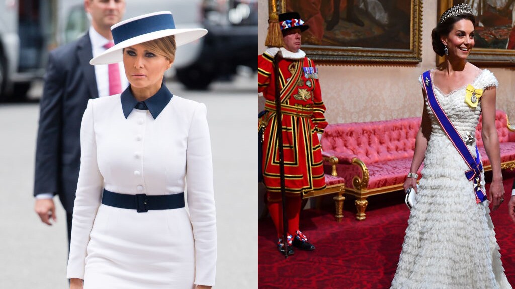 Kate én Melania brengen ode aan prinses Diana