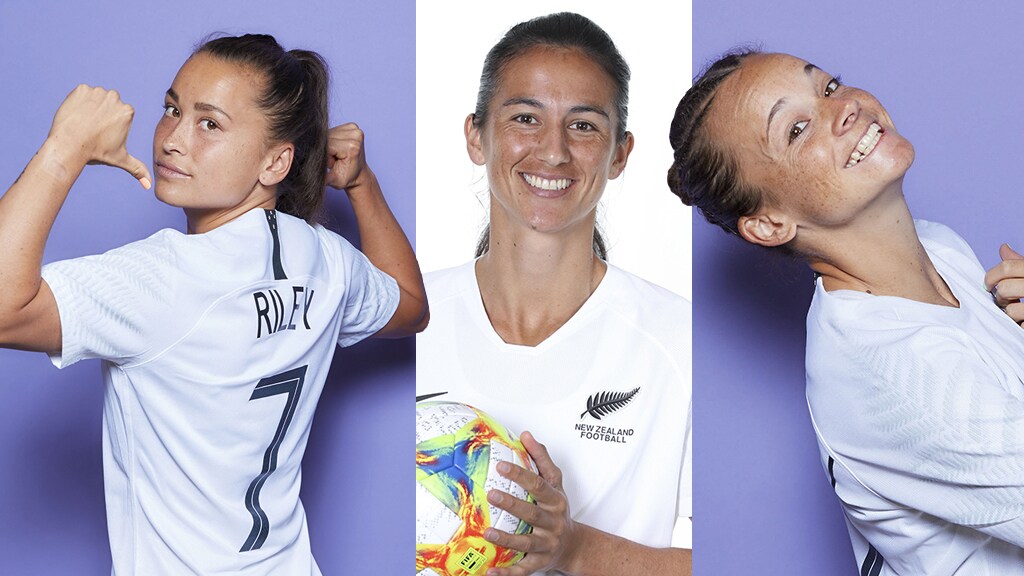 Ali Riley, Abby Erceg en Ria Percival zijn drie ervaren speelsters van het Nieuw-Zeelandse elftal.