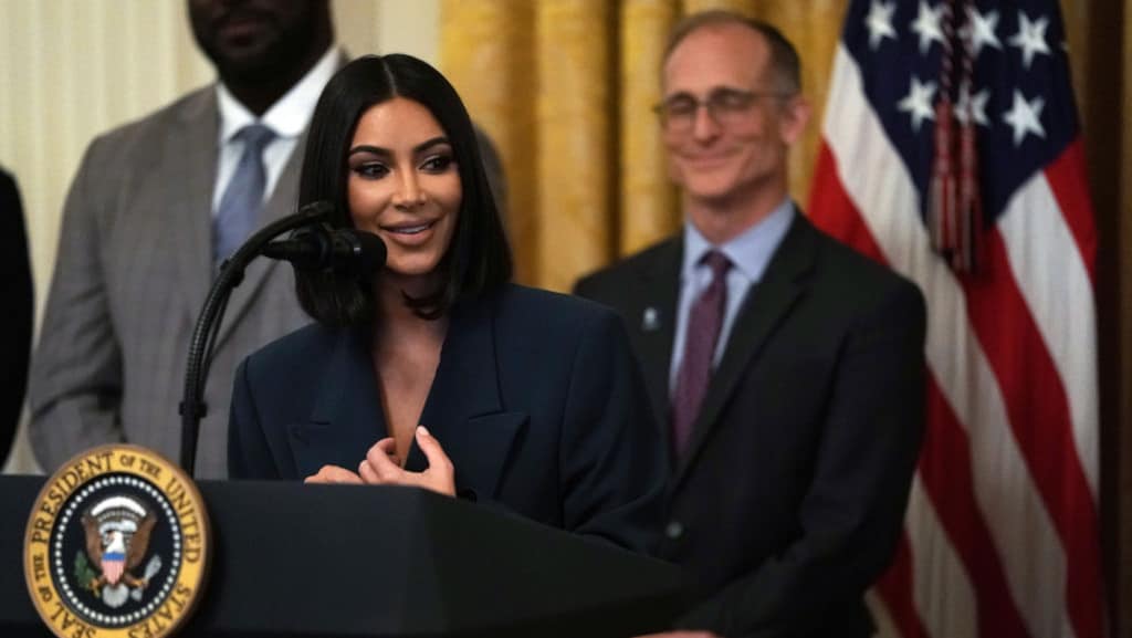 Kim Kardashian opnieuw naar het Witte Huis