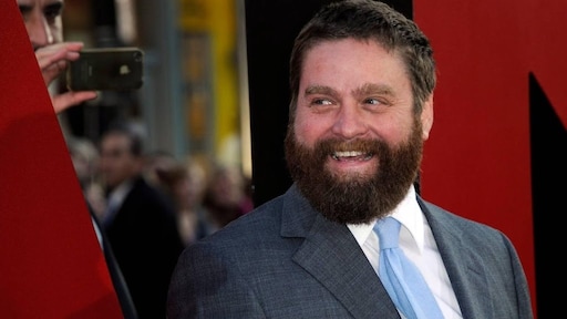 Zach Galifianakis heeft ondergoed gestolen van Justin Bieber