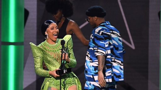 Cardi B grote winnaar BET Awards