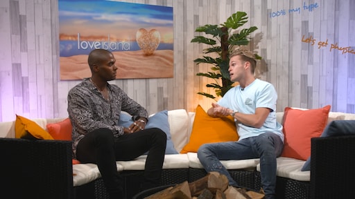 Love Island-Denzel laat zich uit over Chey