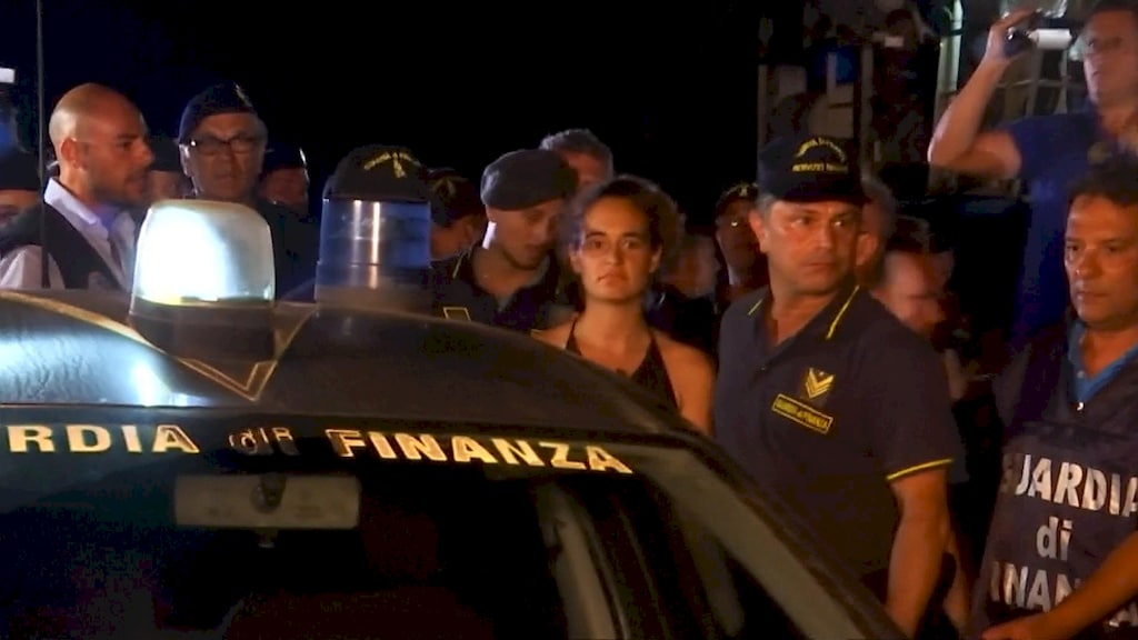 Kapitein Sea-Watch opgepakt in haven Lampedusa