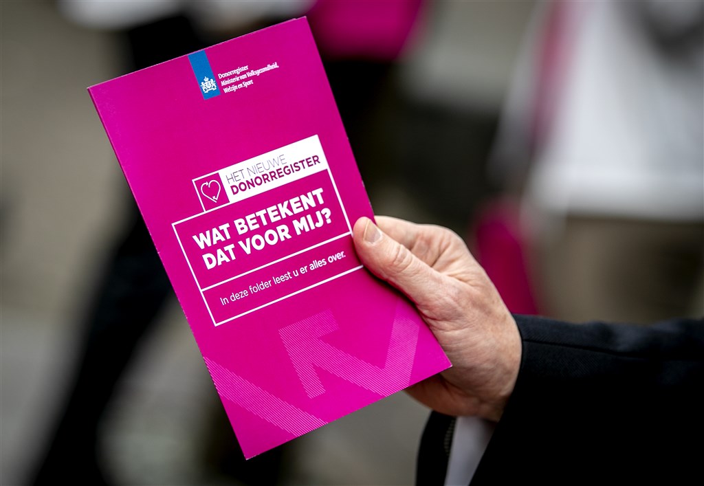 Donorregister: leeuwendeel geeft geen toestemming
