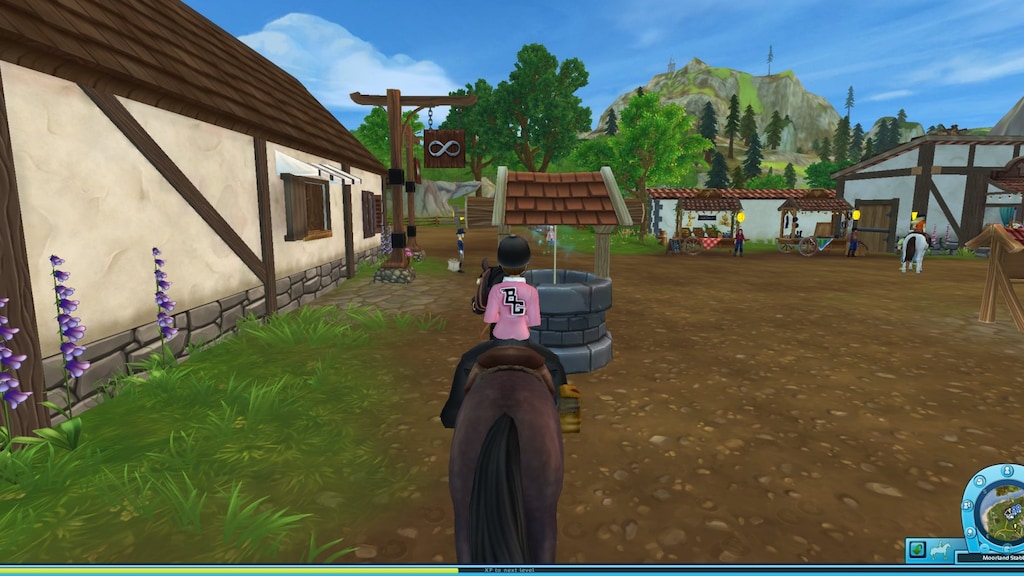 Een screenshot van Star Stable.