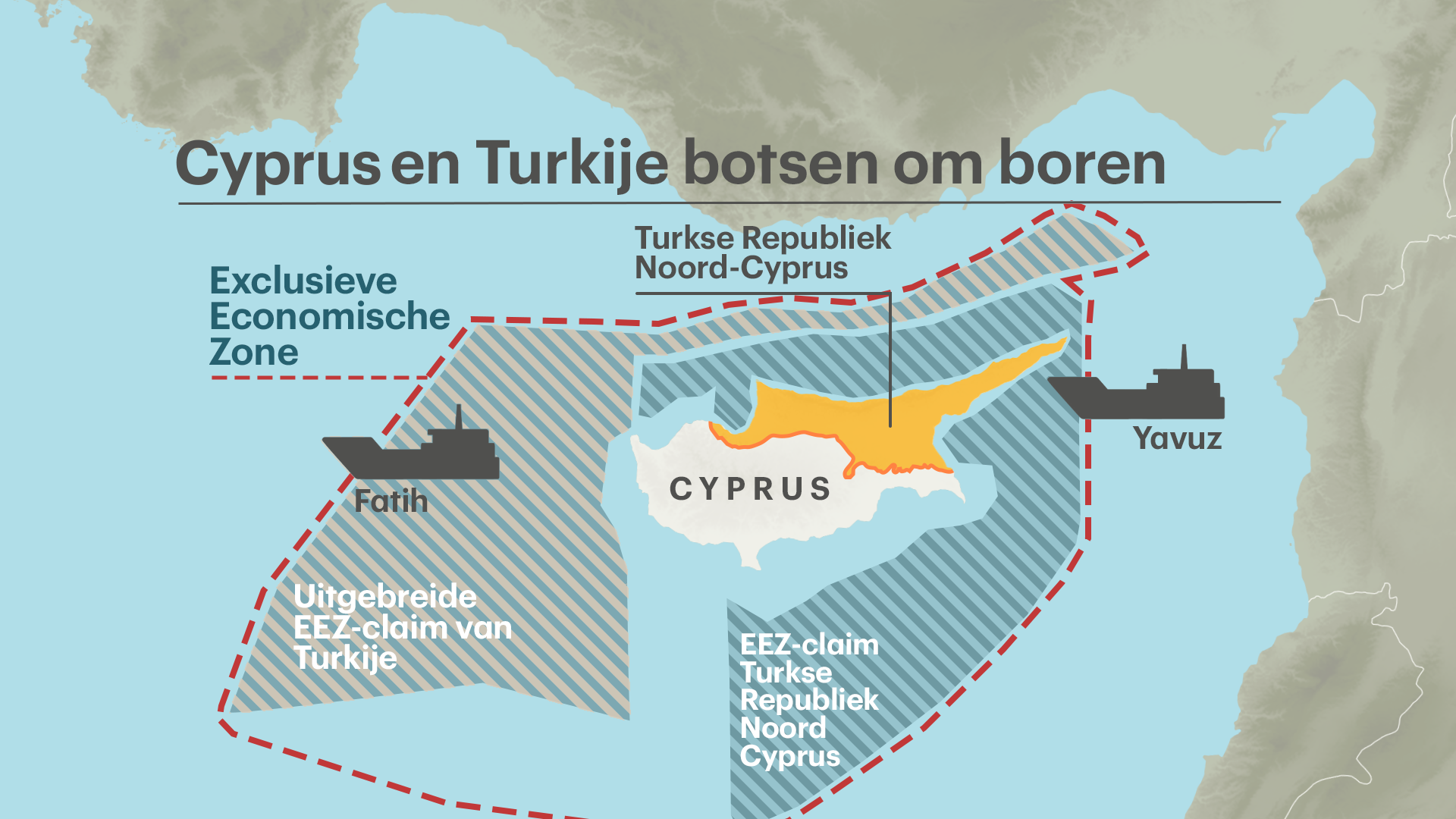 EU en Turkije op ramkoers over Cyprus: sancties voor Ankara dreigen