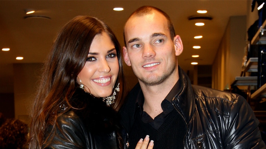 Wesley Sneijder verdedigt Yolanthe