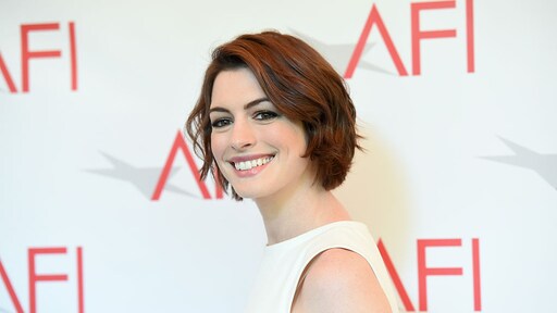 Actrice Anne Hathaway in verwachting