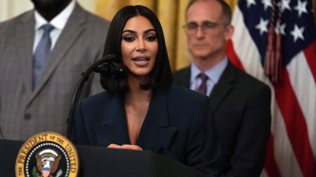 Kim Kardashian springt weer in de bres voor gevangene