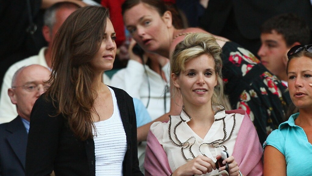Kate en Sophie op Wimbledon in 2008