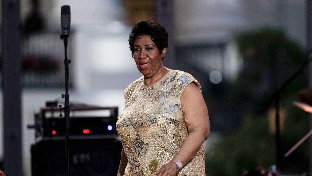 Aretha Franklin precies een jaar geleden overleden