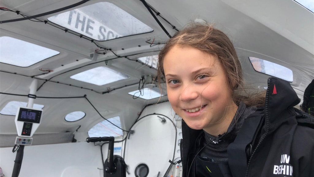 Klimaatactiviste Greta Thunberg bezorgd over verwoestende brand Amazonegebied