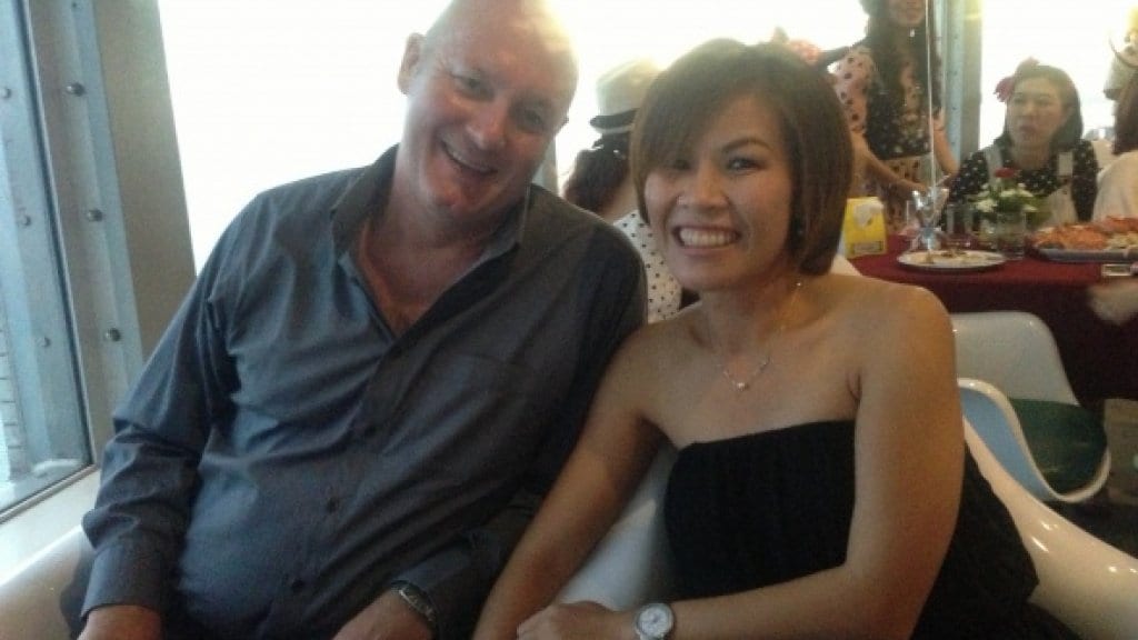 Johan van Laarhoven en zijn vrouw.