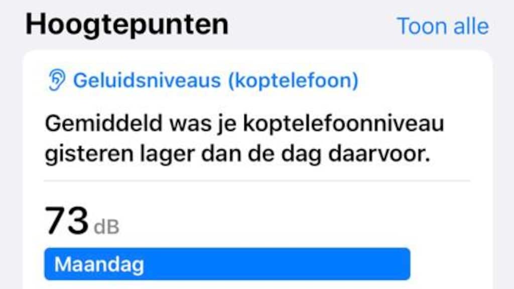 Zo zal het nieuwe onderdeel in IOS 13 eruit zien.