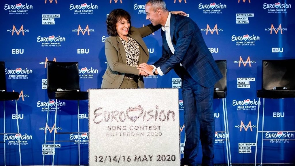 Rotterdam krijgt speciale songfestival-tegel