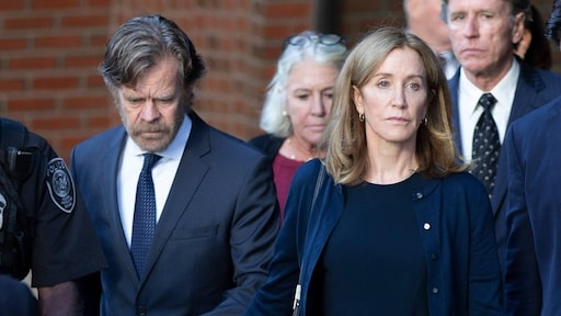 Felicity Huffman reageert op gevangenisstraf