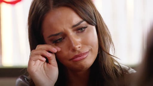 Love Island-Melany in tranen tijdens confrontatie met Matthy