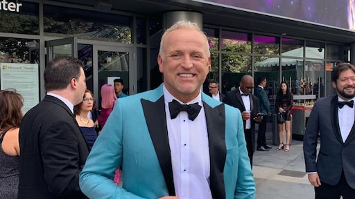 Gordon nuchter aanwezig bij de Emmy's