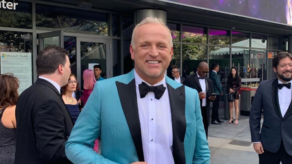 Gordon nuchter aanwezig bij de Emmy's