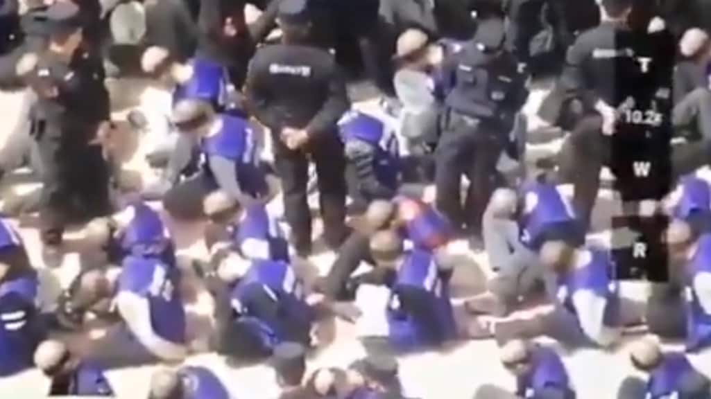 Schokkende beelden gevangen Oeigoeren in China uitgelekt