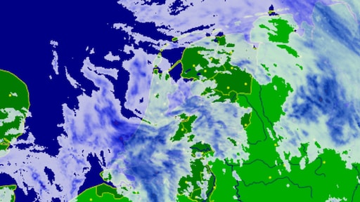Waar is Nederland? Bakken met regen, en dat houdt vandaag niet op