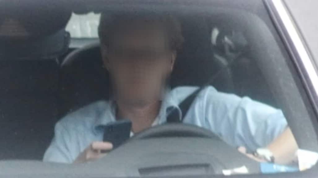 Eén van de foto's die de slimme camera al wist te maken tijdens de proef.