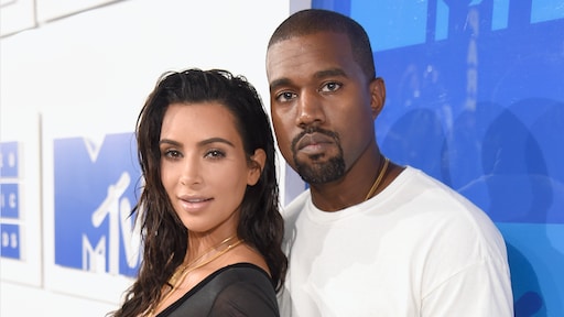 Cute: Kim Kardashian nog helemaal in de wolken met Kanye West
