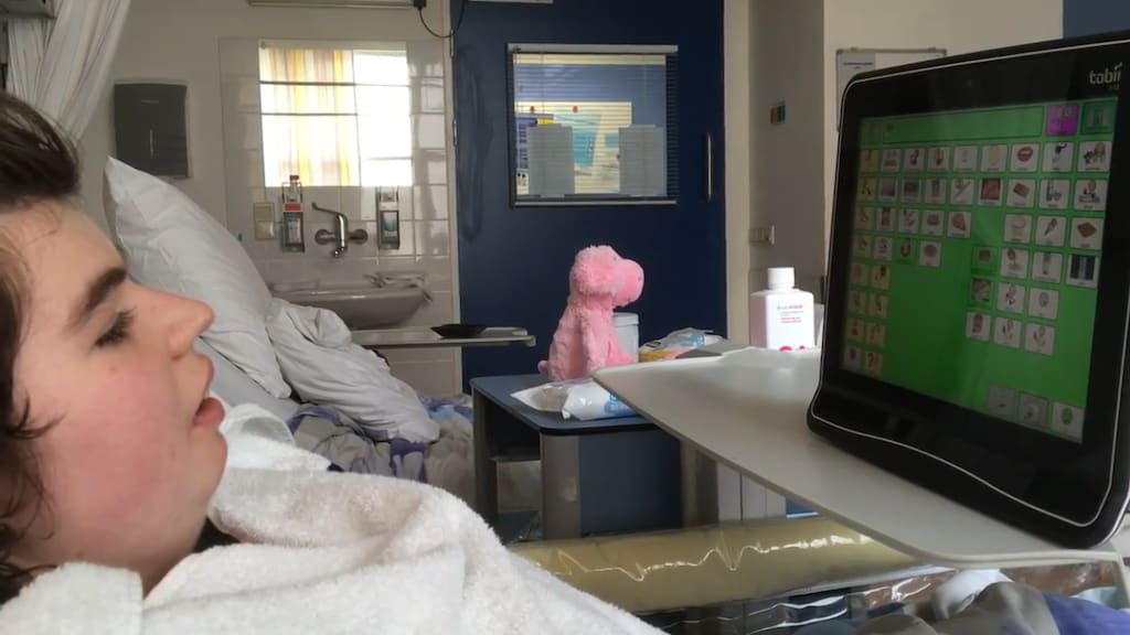 De spraakcomputer is Marilous stem.