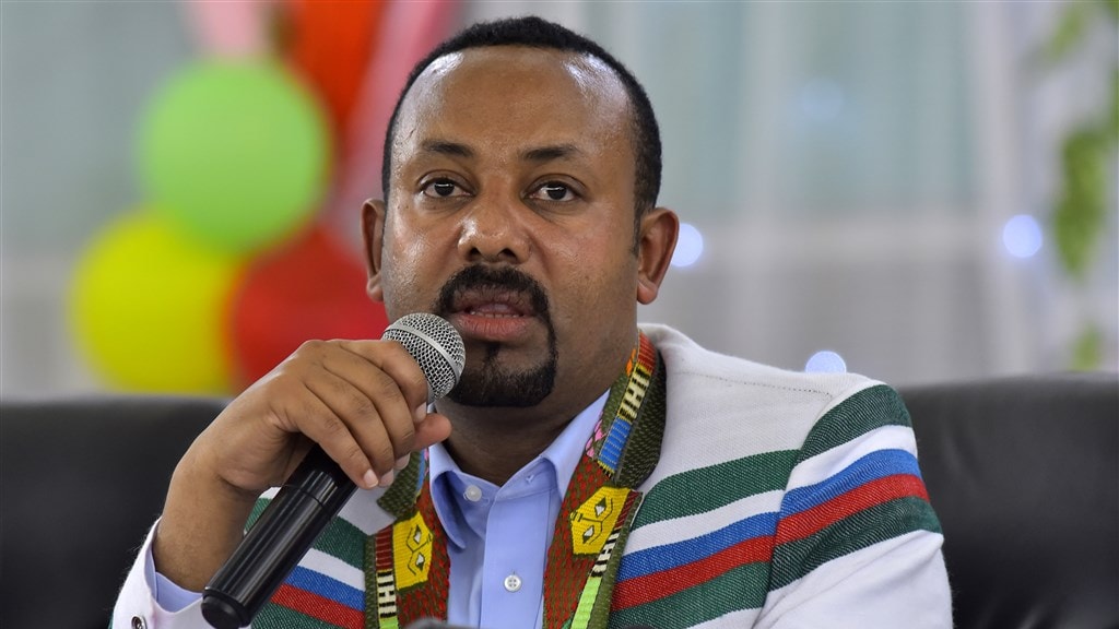 De Ethiopische premier Abiy Ahmed