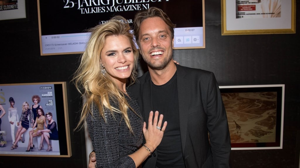 Zó veroverde Bas Smit het hart van Nicolette van Dam