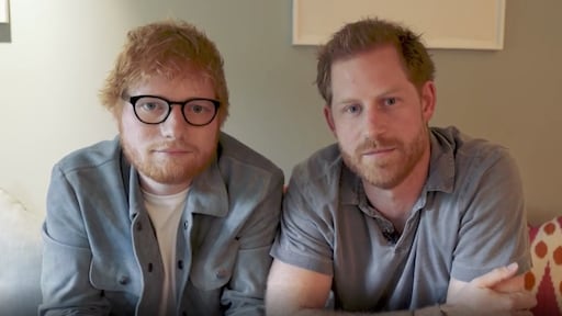Prins Harry en Ed Sheeran slaan handen ineen