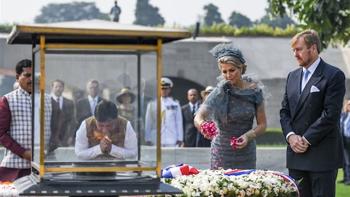 Koning Willem-Alexander en koningin Máxima bezoeken India