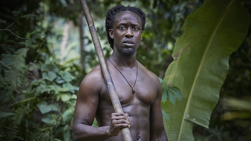 Akwasi reageert op zwemscène in Expeditie Robinson