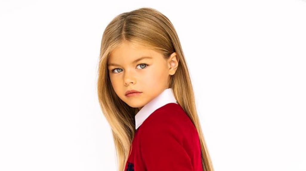 Zesjarig model uitgeroepen tot mooiste meisje ter wereld